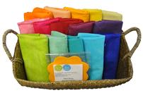 Hand Dyed Wool Gift Basket 202//132