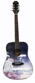 George Strait Autographed Guitar 119//280