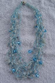 Blue and Silver Necklace 187//280