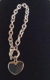 Charm Bracelet with Heart Charm 176//280