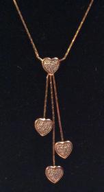 Diamond Heart Dangle Necklace 152//280