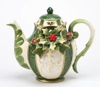 Holly Porcelain Teapot 202//176