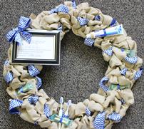 Puppy treat wreath and 100 Gift Certificate 202//181