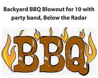 BBQ Bash for 10 with Live Band,  Under the Radar 202//160