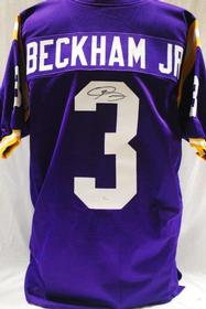 Odel Beckham Jr. Autographed LSU Jersey //280