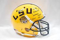 Billy Cannon Autographed LSU Helmet //135