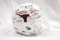 Autographed UT 2005 National Champions Helmet //135