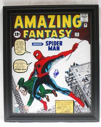 Stan Lee Autographed Spiderman Comic Cover //252