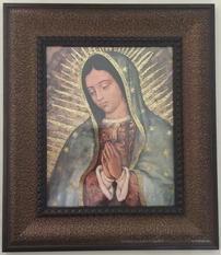 Virgin of Guadalupe 2 (Dark and Golden frame) 202//233