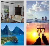 Five Nights for Four in Beautiful St Lucia Beach Condo 202//188