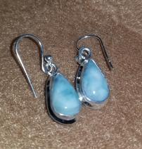 Blue Larimar Earrings 202//212