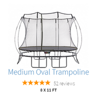Medium Oval Springfree Trampoline Bundle 202//194