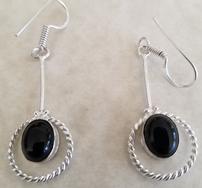 Black Onyx Earrings 202//188