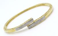 .55 ctw Diamonds in 14K Gold Over Sterling Silver 202//125