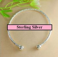 Sterling Silver European Charm Bracelet 202//200