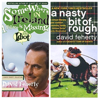 4 David Feherty signed books 202//202
