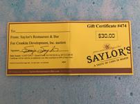 Saylor's 202//151