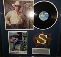 George Strait Vintage Album With Signed Photo 202//189