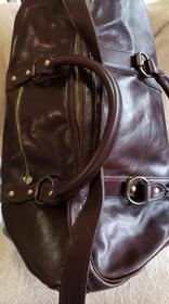Leather Duffle Bag 156//280