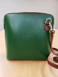 Handpicked From Florence Italy Forest Green Crossbody 202//269