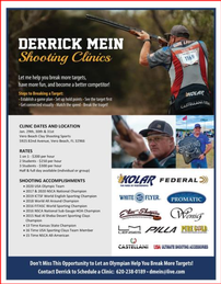 Clay Shooting Clinic for 2 from Derrick Mein 202//259