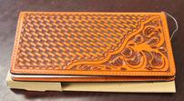 Tooled Leather Wallet 202//111