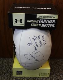 Autograph Notre Dame Football by Tim Brown 202//257