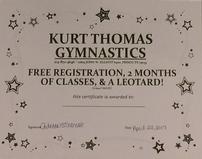 Kurt Thomas Gymnastics 202//159