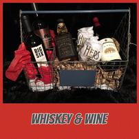 Whiskey & Wine basket //202