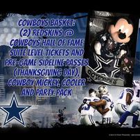 Cowboy Basket with (2) Suite tickets //202