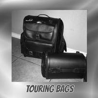 Leather Motorcycle Touring Bags //202