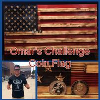 Live Auction: Omar's Coin Flag 202//202