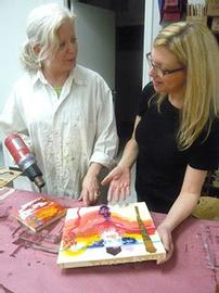 One 3 Hour Encaustic Workshop on Painting with Wax 202//270